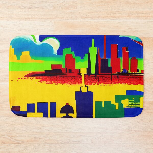 Item preview, Skyline in the style of famous art No. 46 designed and sold by CRAFTER-MEDIA.
