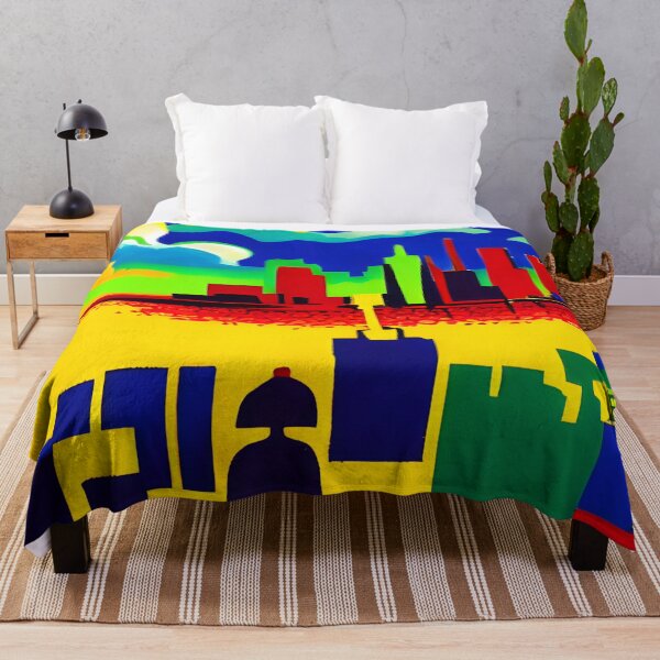 Item preview, Skyline in the style of famous art No. 46 designed and sold by CRAFTER-MEDIA.