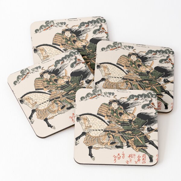 Item preview, Tomoe Gozen killing Uchida Saburo Ieyoshi designed and sold by frederic Lecut.