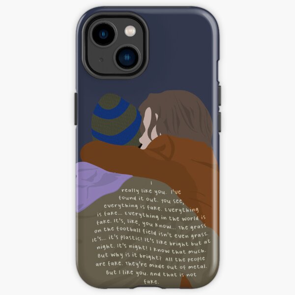 i like you. and that is not fake. iPhone Tough Case