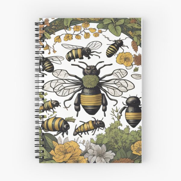 Item preview, Vintage bees pattern  designed and sold by shadowartsss.