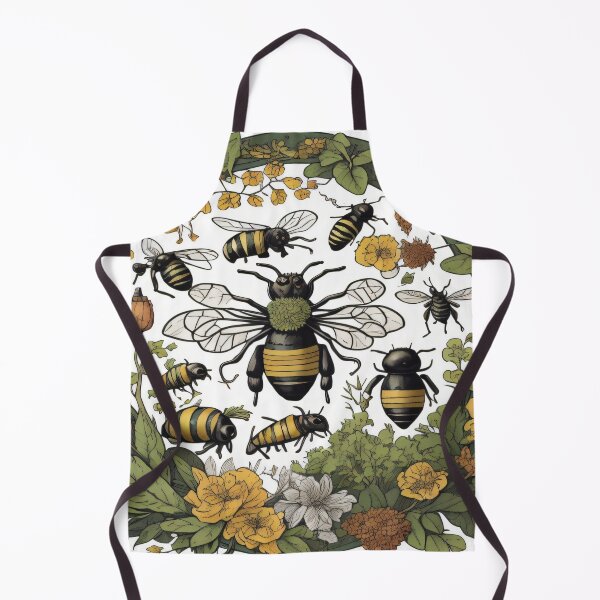 Item preview, Vintage bees pattern  designed and sold by shadowartsss.