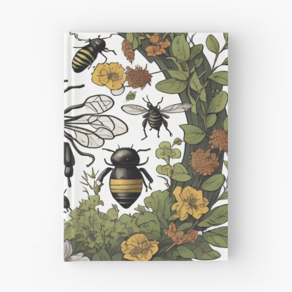 Item preview, Vintage bees pattern  designed and sold by shadowartsss.