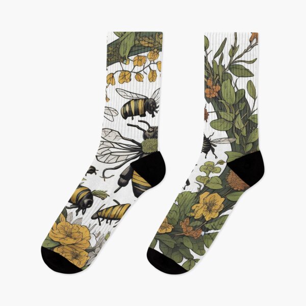 Item preview, Vintage bees pattern  designed and sold by shadowartsss.