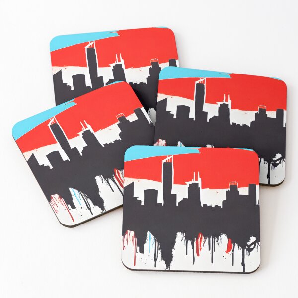 Item preview, Skyline in the style of famous art No. 43 designed and sold by CRAFTER-MEDIA.