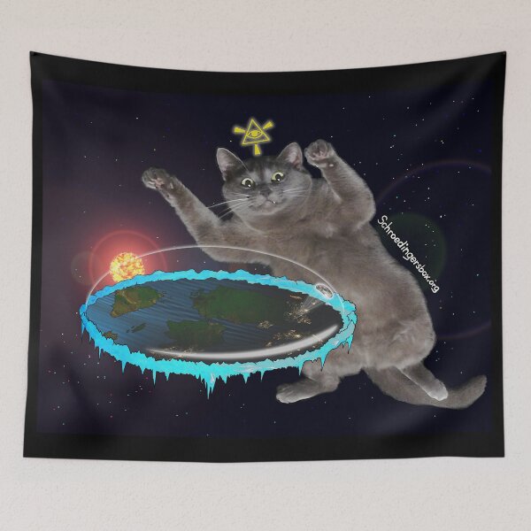 Item preview, Attack of the Quantum Cat designed and sold by Schrödingers Box.