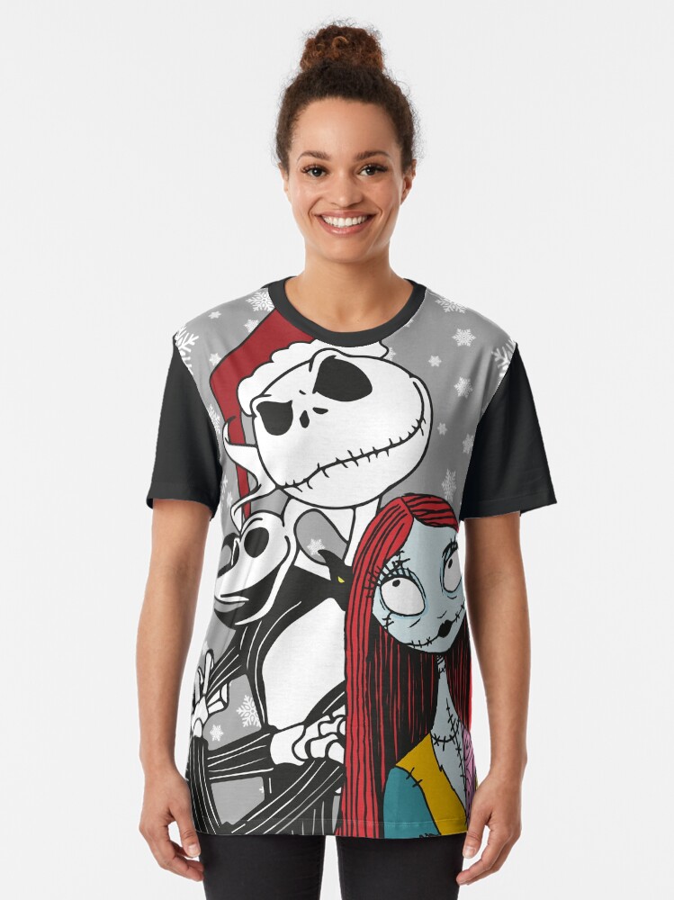 Jack And Sally Nightmare Before Christmas Womens Shirt Hoodie Jack