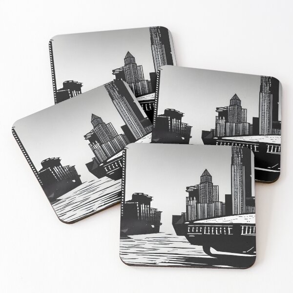 Item preview, Skyline in the style of famous art No. 41 designed and sold by CRAFTER-MEDIA.