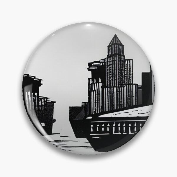 Item preview, Skyline in the style of famous art No. 41 designed and sold by CRAFTER-MEDIA.