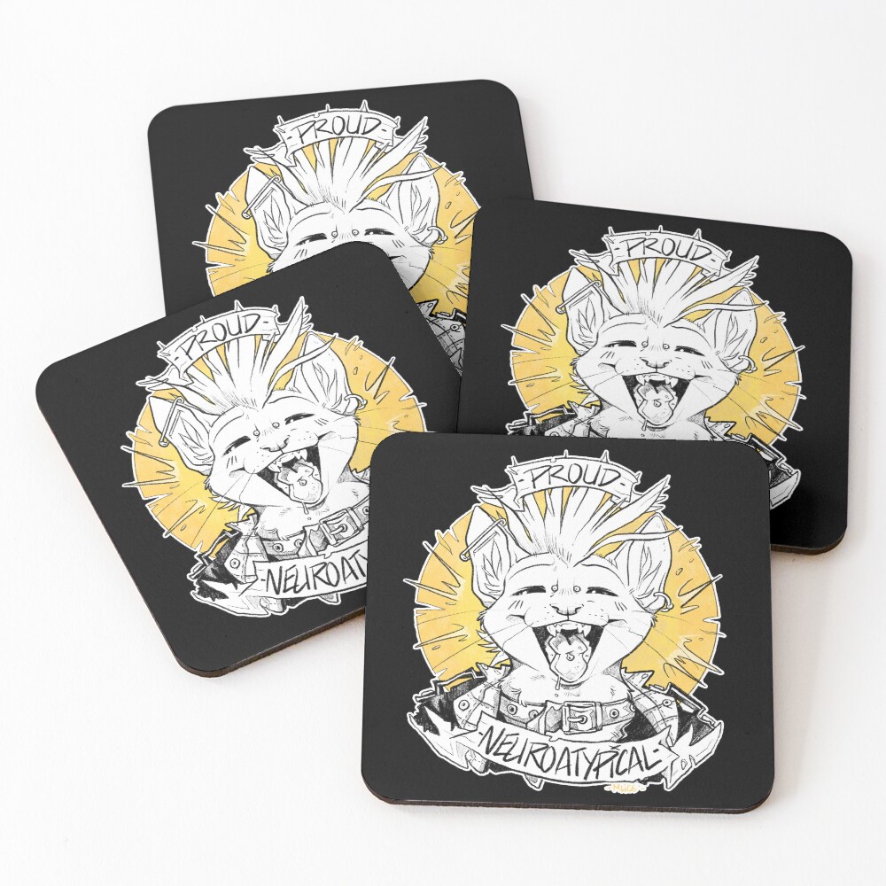 Item preview, Coasters (Set of 4) designed and sold by Mlice.
