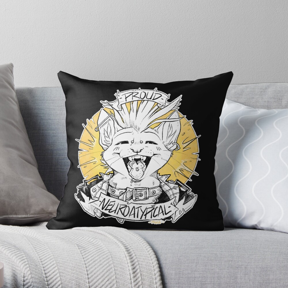 Item preview, Throw Pillow designed and sold by Mlice.
