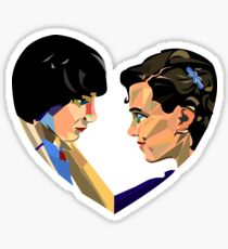 Stranger Things Mike & Eleven Love Sticker