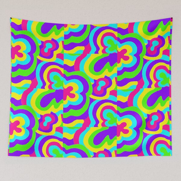 Item preview, Neon Get Squiggy With It designed and sold by The-Groovy-Co.