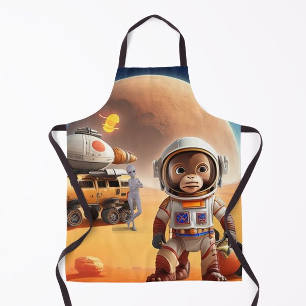 Artikelvorschau, WELTRAUM-AFFE AUF MARS entworfen und verkauft von Kezzie Prints.