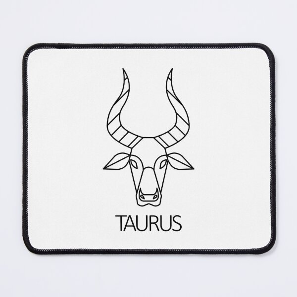 Item preview, Taurus Zodiac Sign - Black designed and sold by SimpleWorksSK.