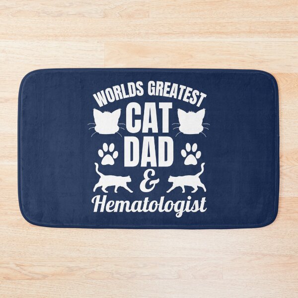 Item preview, Worlds Greatest Cat Dad And Hematologist | Featuring An Alternative Design On Selected Products designed and sold by McThingummy.