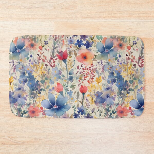 Item preview, Happy Flowers Watercolors designed and sold by a4mbs.