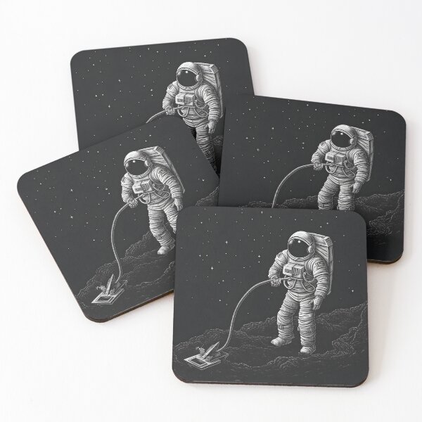 Item preview, Space Cleaner Duvet Covers Astronauts - Space Vacuum Cleaner designed and sold by Kentala.