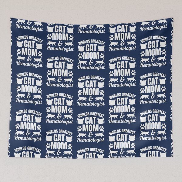 Item preview, Worlds Greatest Cat Mom And Hematologist | Featuring An Alternate Design On Selected Products designed and sold by McThingummy.