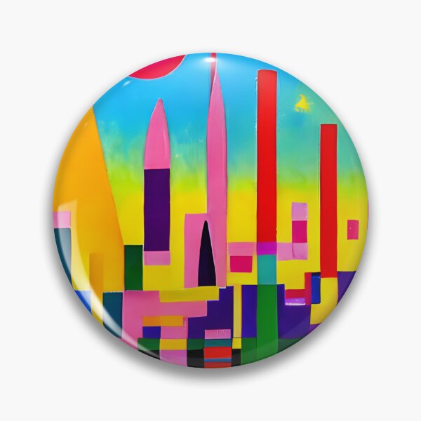 Item preview, Skyline in the style of famous art No. 34 designed and sold by CRAFTER-MEDIA.