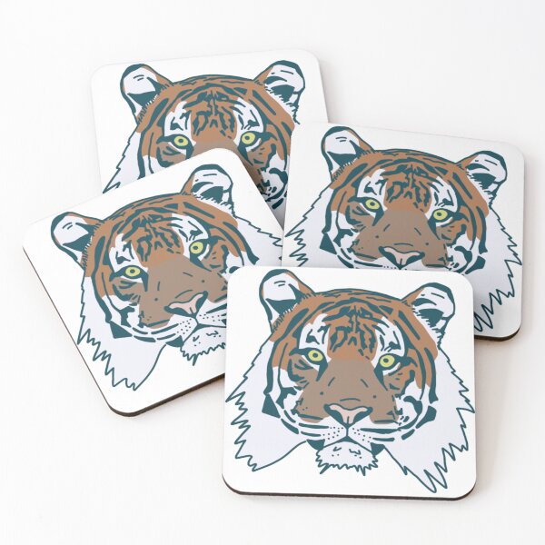 Item preview, Tiger Block Print designed and sold by Kara SJ.