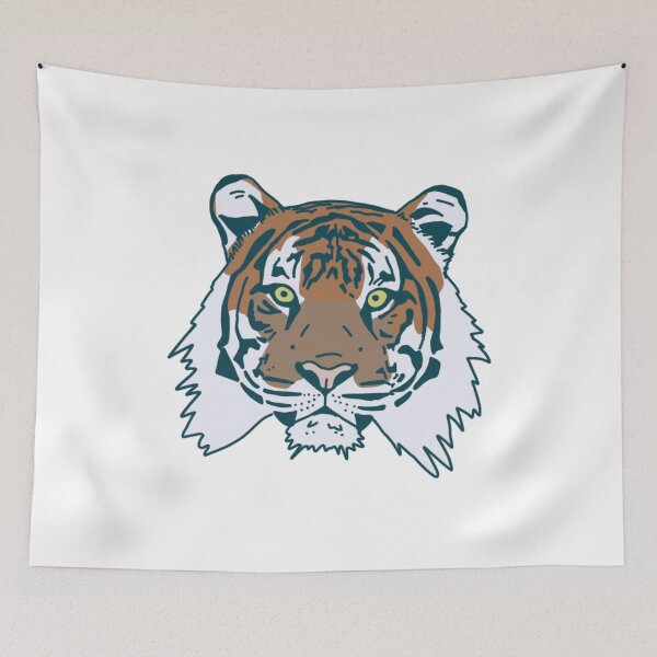 Item preview, Tiger Block Print designed and sold by Kara SJ.