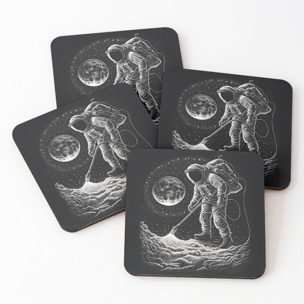 Item preview, Space Cleaner Duvet Covers Astronauts - Space Suit designed and sold by Kentala.