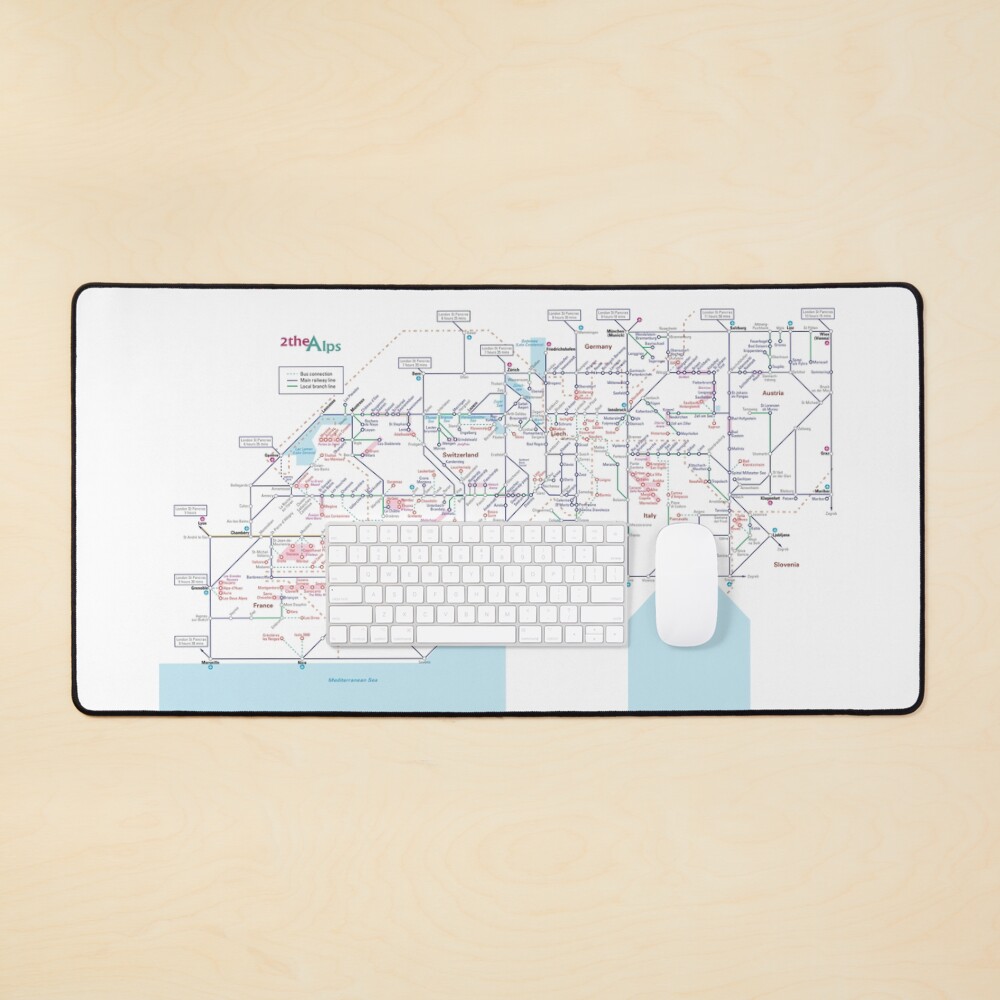 Item preview, Desk Mat designed and sold by 2theAlps.