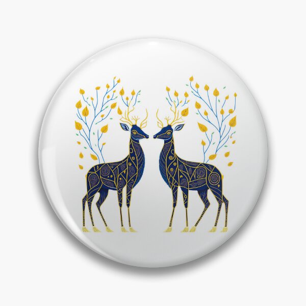 Item preview, Fiction Deer Symmetry designed and sold by itsy-beetsy.