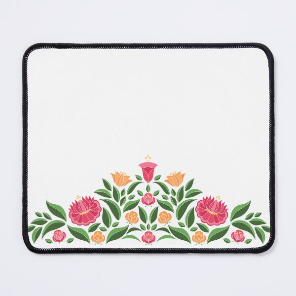 Item preview, Kalocsai folk art flower designed and sold by Kormix.