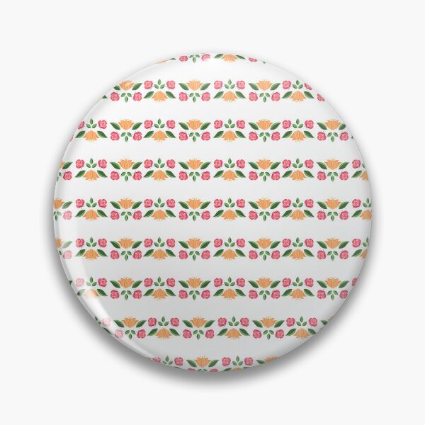 Item preview, Kalocsai folk art small flower pattern designed and sold by Kormix.