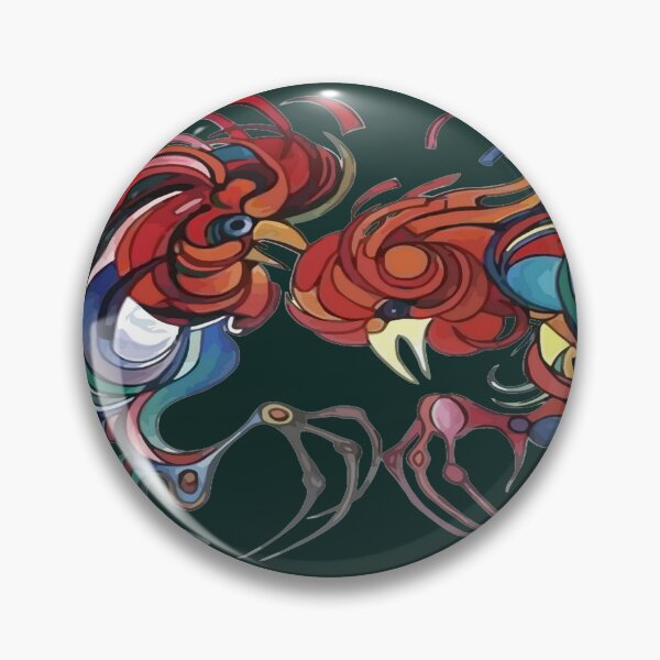 Item preview, Colorful Farmyard Roosters Cut Out designed and sold by taiche.