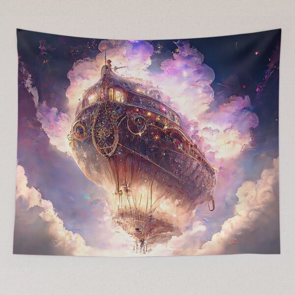 Item preview, Fantasy Airship designed and sold by CharlesScottArt.