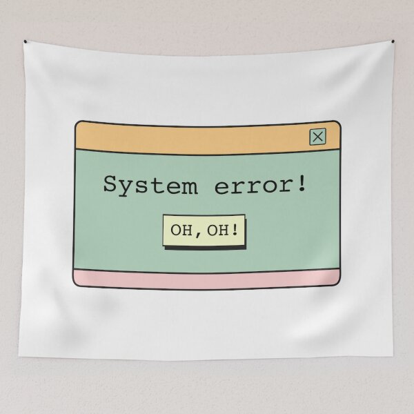 Item preview, System Error designed and sold by My Stato.
