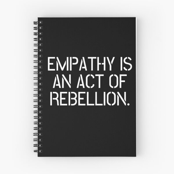Item preview, Leftist Woke Social Justice - Empathy Is An Act Of Rebellion - Liberal Progressive Politics designed and sold by RockFireMerch.