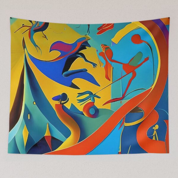 Item preview, Colorful Abstractions Art t-shirt designed and sold by artmanikin.