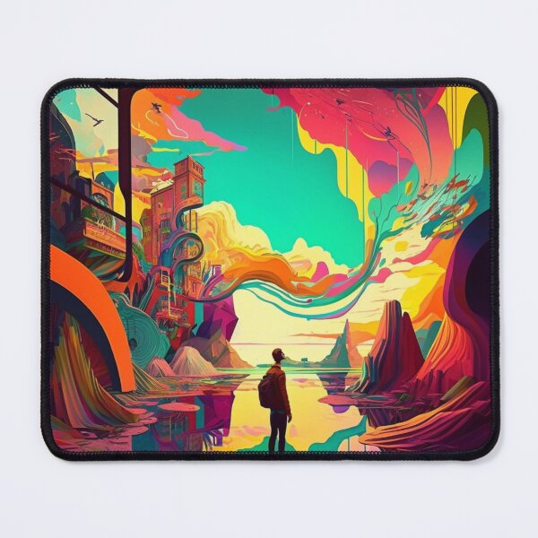 Item preview, Colorful magic lake designed and sold by fanzen69.