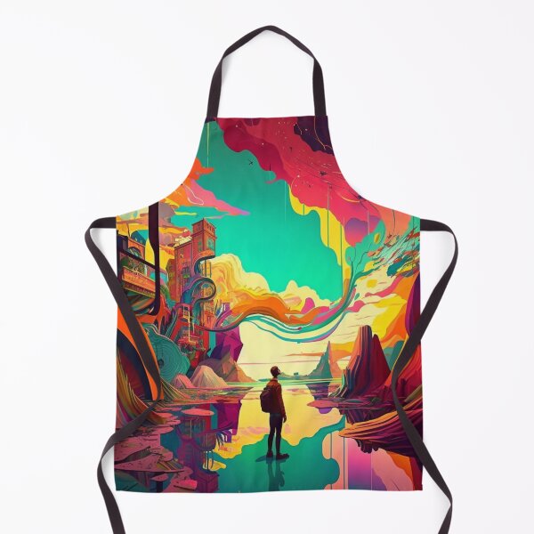 Item preview, Colorful magic lake designed and sold by fanzen69.