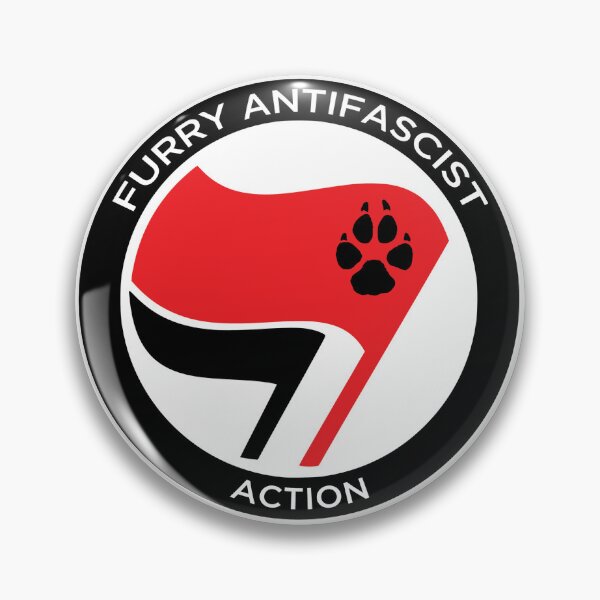 Item preview, - Furry Antifascist - designed and sold by Mlice.