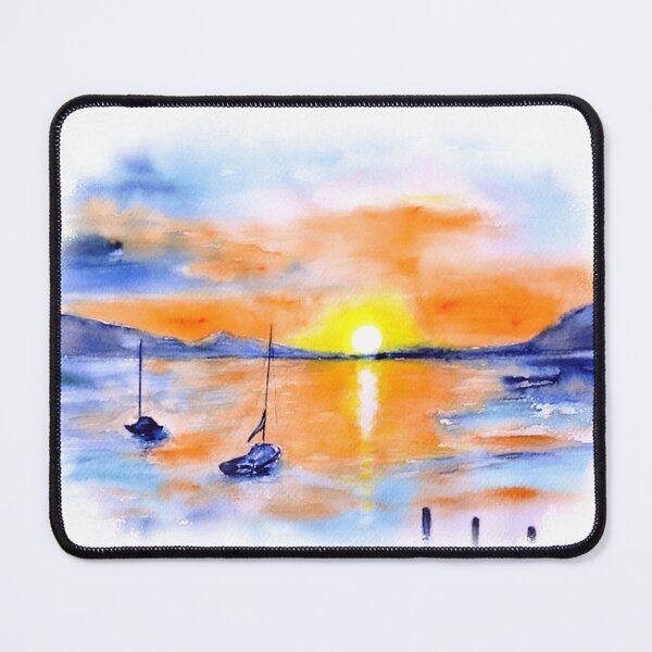 Item preview, Attersee sunset 10CP1580 designed and sold by CorneliaPilz.