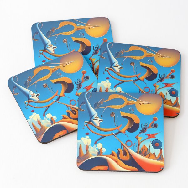 Item preview, Abstract Surreal Vibrance Art t shirt designed and sold by artmanikin.