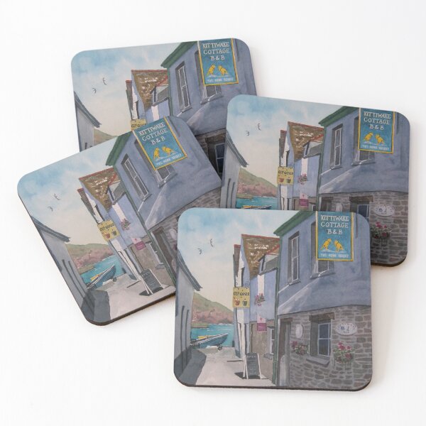 Item preview, “Kittiwakes & Cup Cakes!” - Port Isaac, Cornwall designed and sold by timsmith.