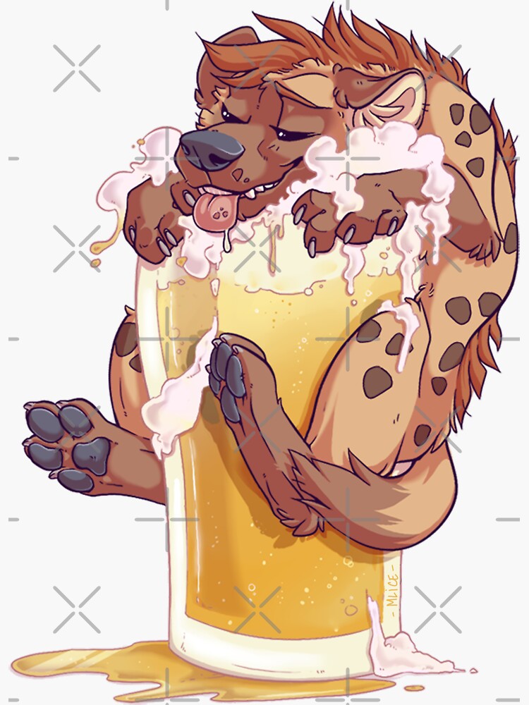 Thumbnail 3 of 3, Sticker, [Yeen Beer] Blond Pint designed and sold by Mlice.