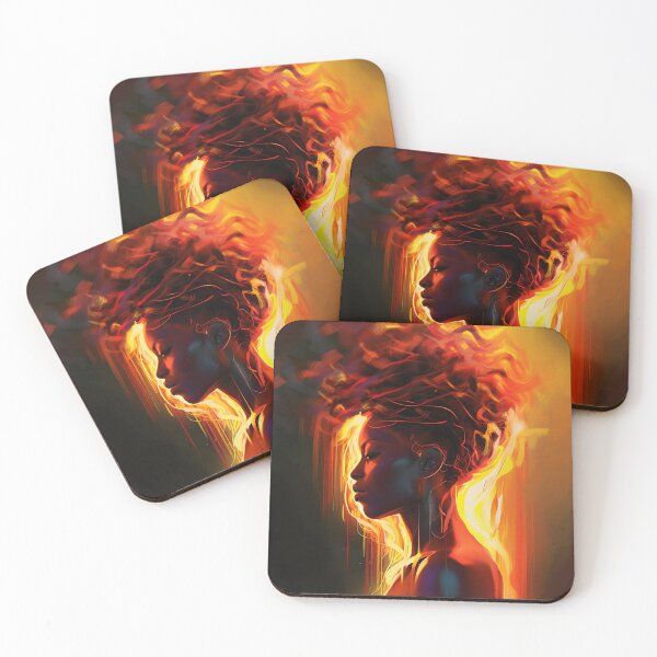 Item preview, afro heat designed and sold by bamanimax.