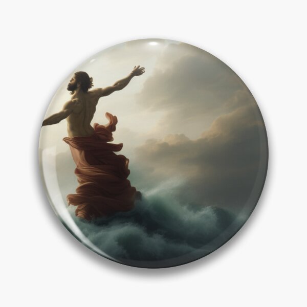 Item preview, Jesus Dancing On The Waves designed and sold by abbybenton.