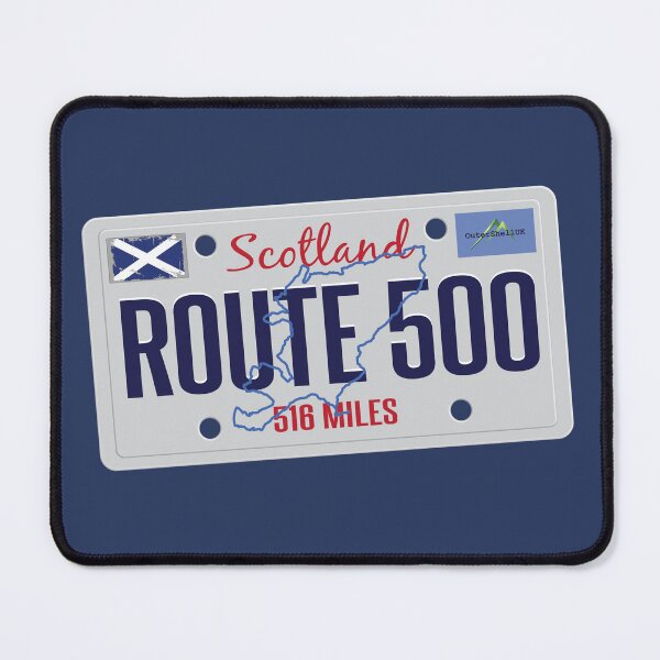 Item preview, Scotland Highland Route 500 Sticker T-Shirt 10 designed and sold by OuterShellUK.