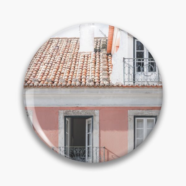 Item preview, Pink Facade | Alfama Lisbon Portugal designed and sold by PhotosByVille.