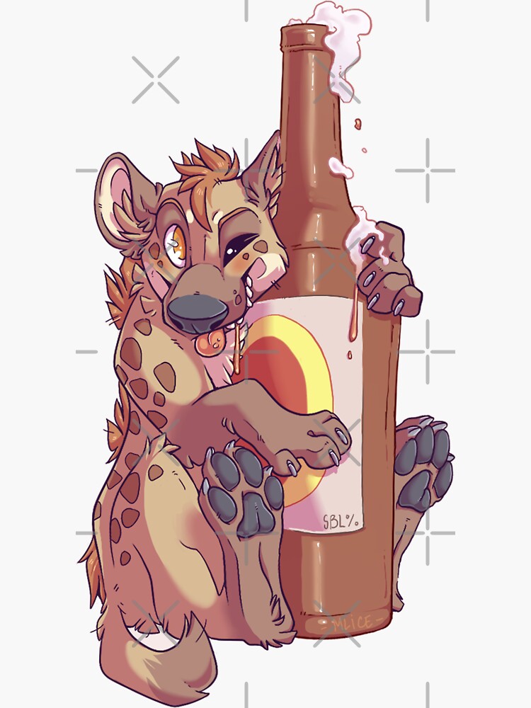 Thumbnail 3 of 3, Sticker, [Yeen Beer] Brown Bottle designed and sold by Mlice.