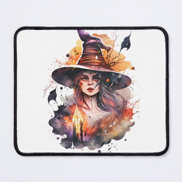 Item preview, Elevate Your Witchy Style with Our Witch Portrait Sticker - Featuring a Classic Black Hat for Extra Enchantment! designed and sold by Wallapana.