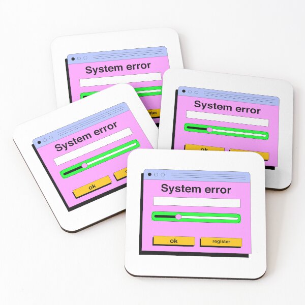 Item preview, System error designed and sold by My Stato.